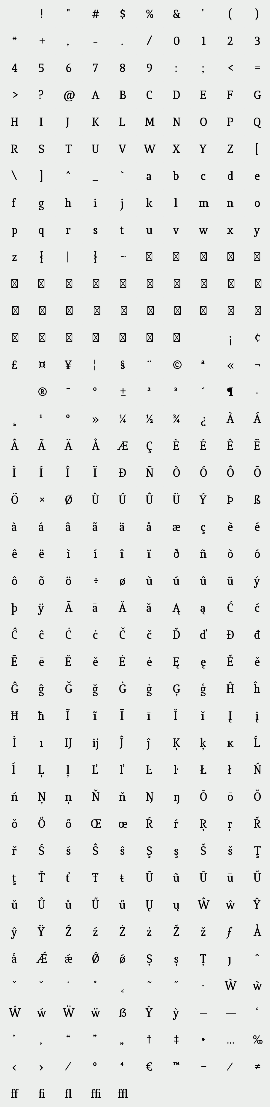 Quiroga Serif DemiBold