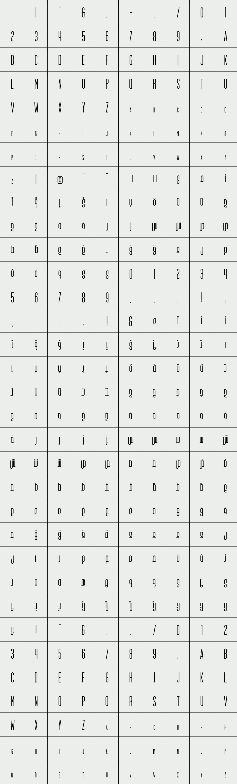 Arabic Condensed