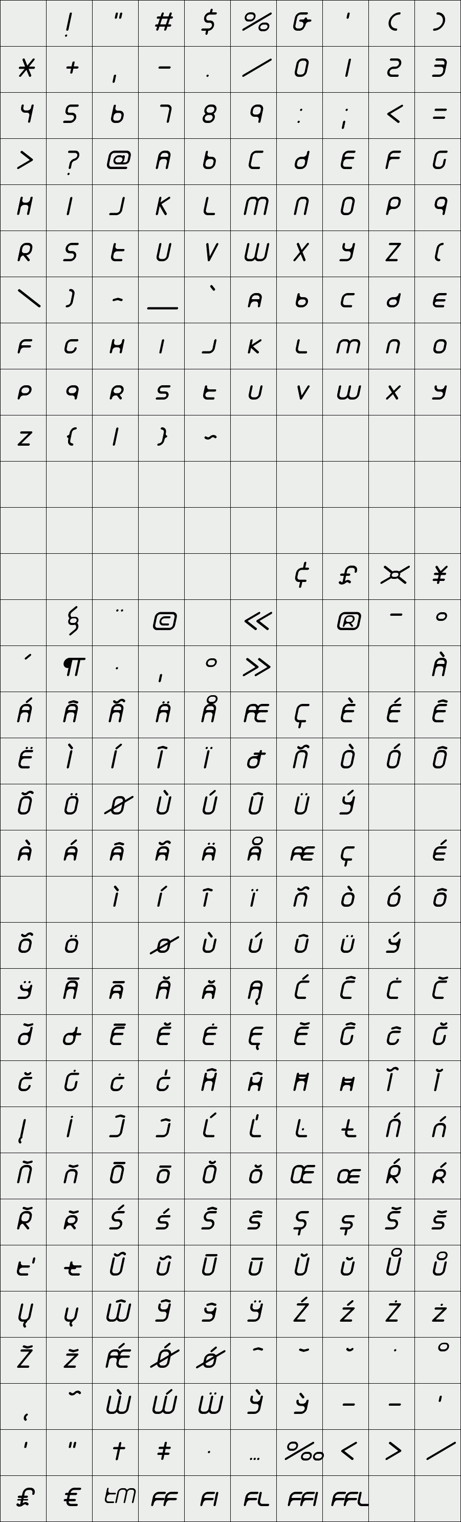 Cogumelo Italic