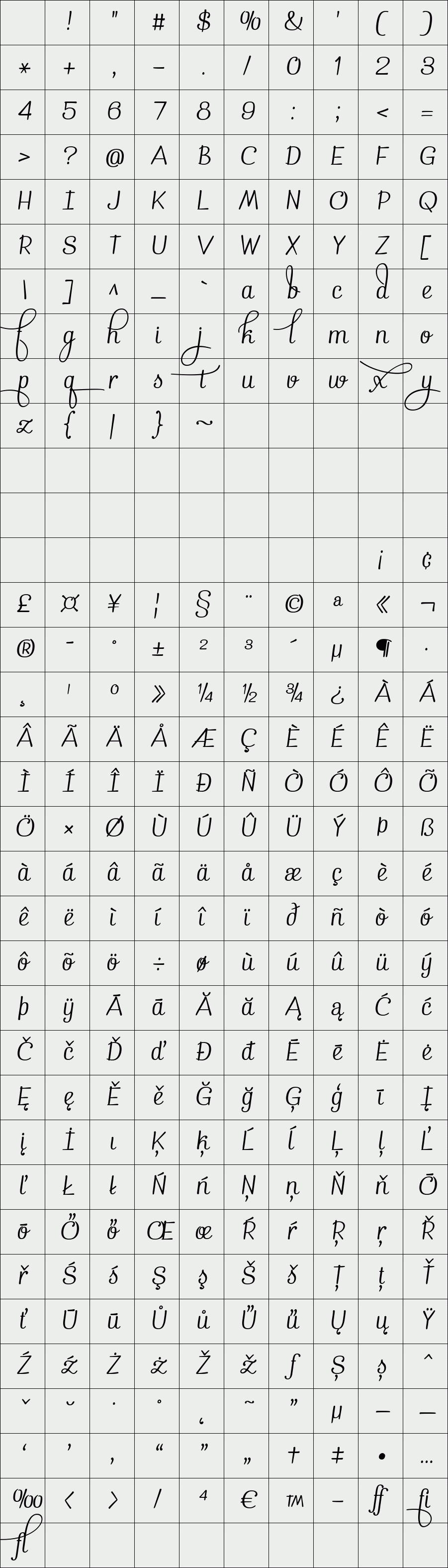 Pepita Script 2