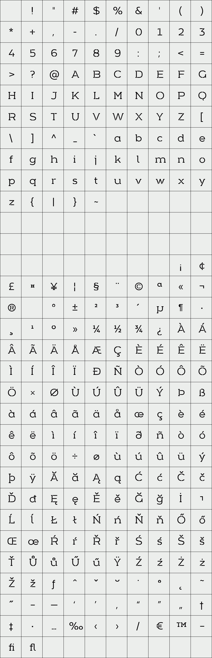 Arkibal Serif Stencil Medium
