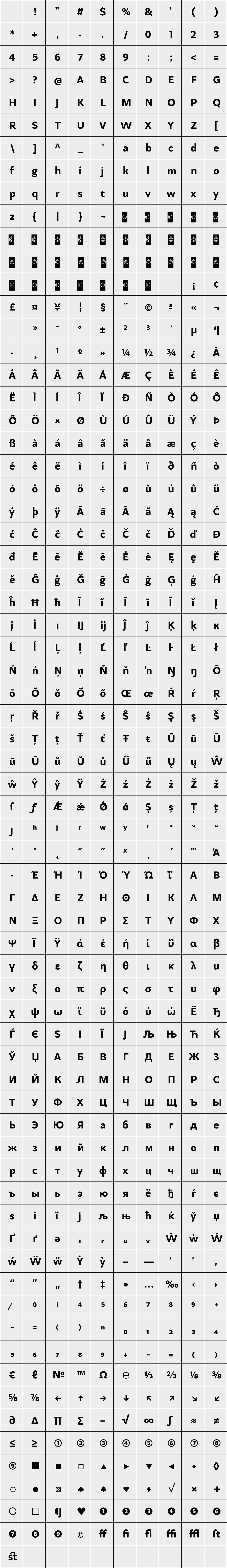 Samo Sans Pro Bold