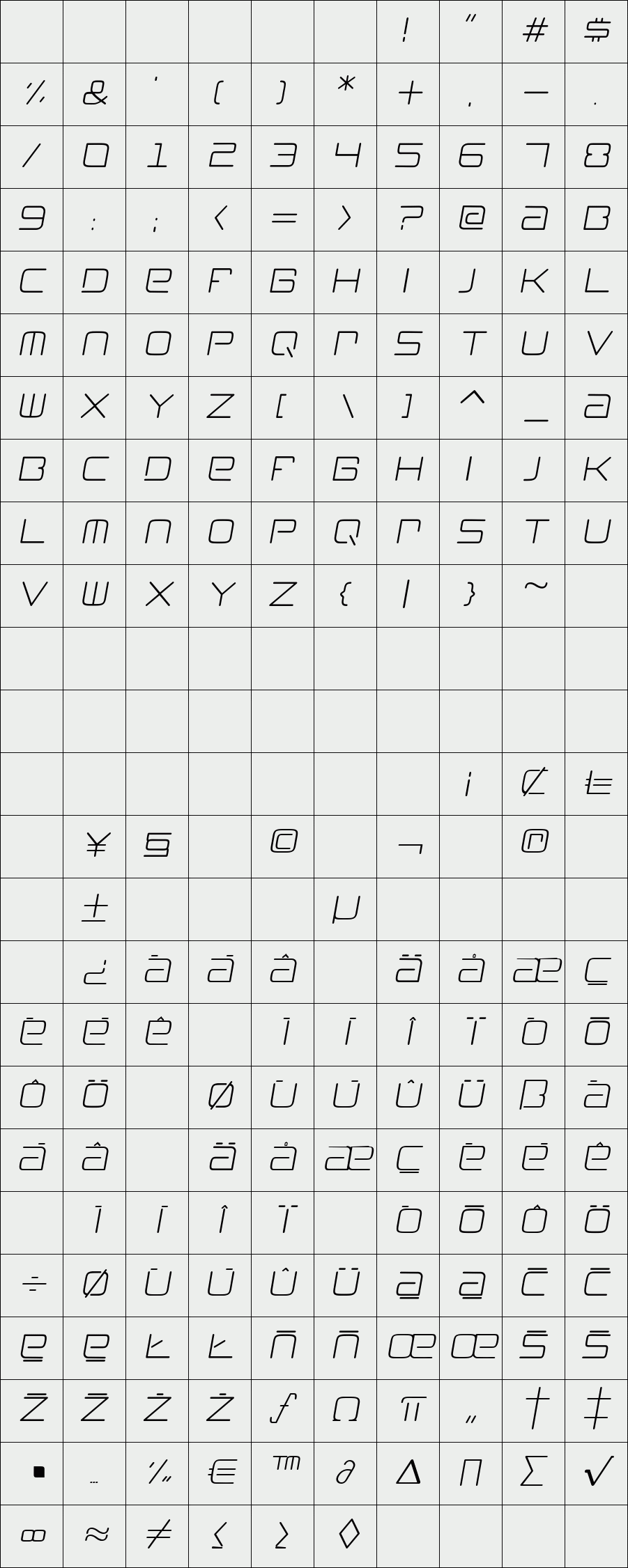 Aquari Medium Italic