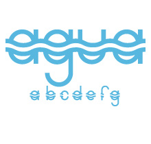 Aqua Font