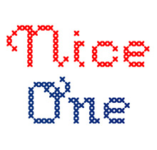 Crossstitch font