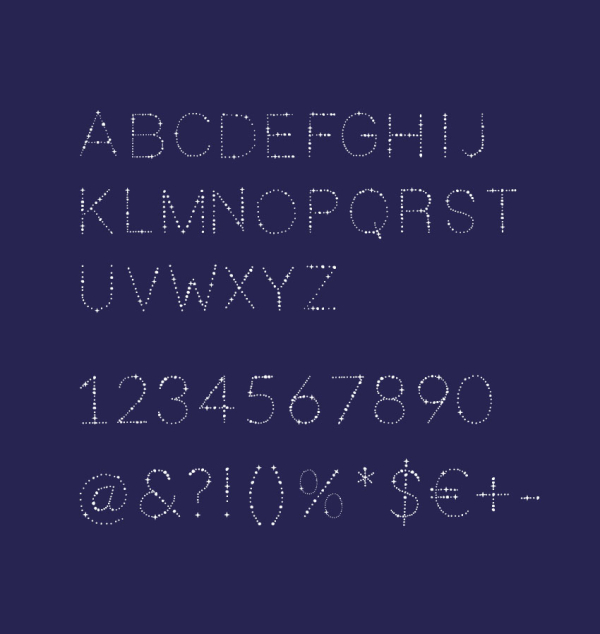 Star font