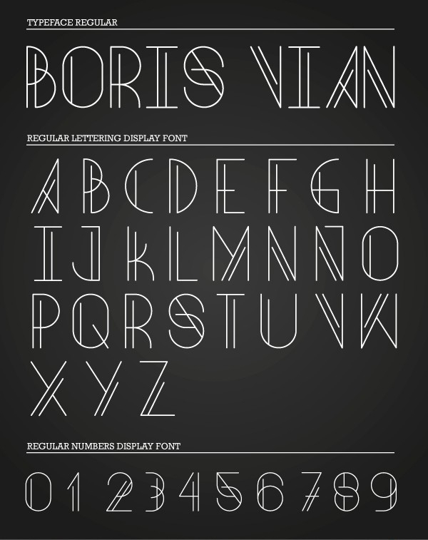 Boris Vian Font