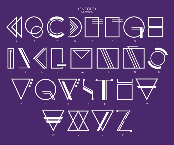 Encode font