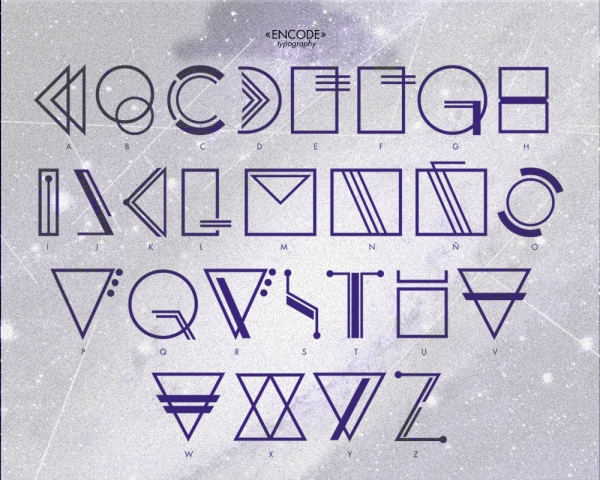 Encode font