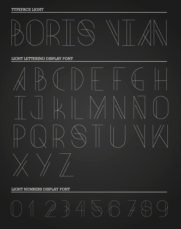 Boris Vian Font