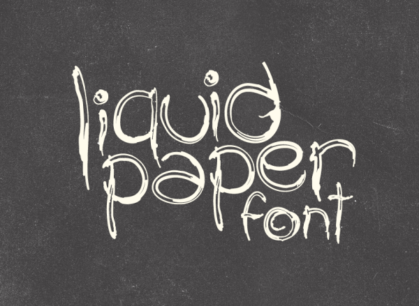 Liquid paper