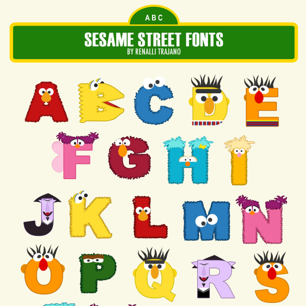 Sesame Street Font