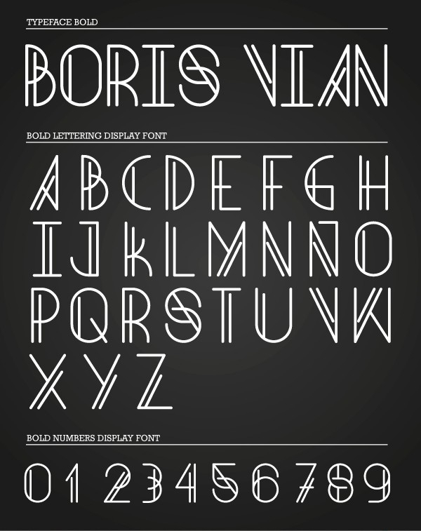 Boris Vian Font