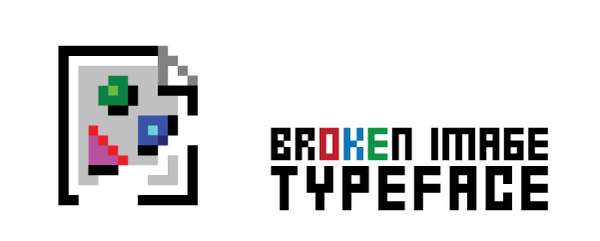 Broken Image Typeface