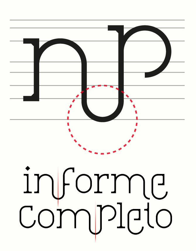 Loopita complex font