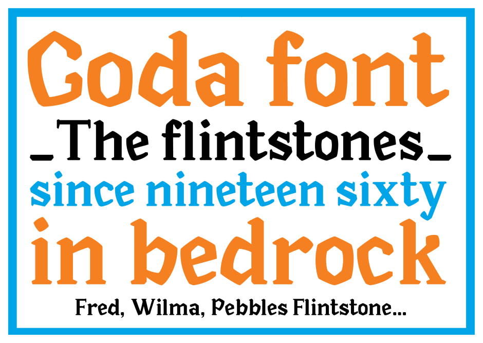 Goda Font