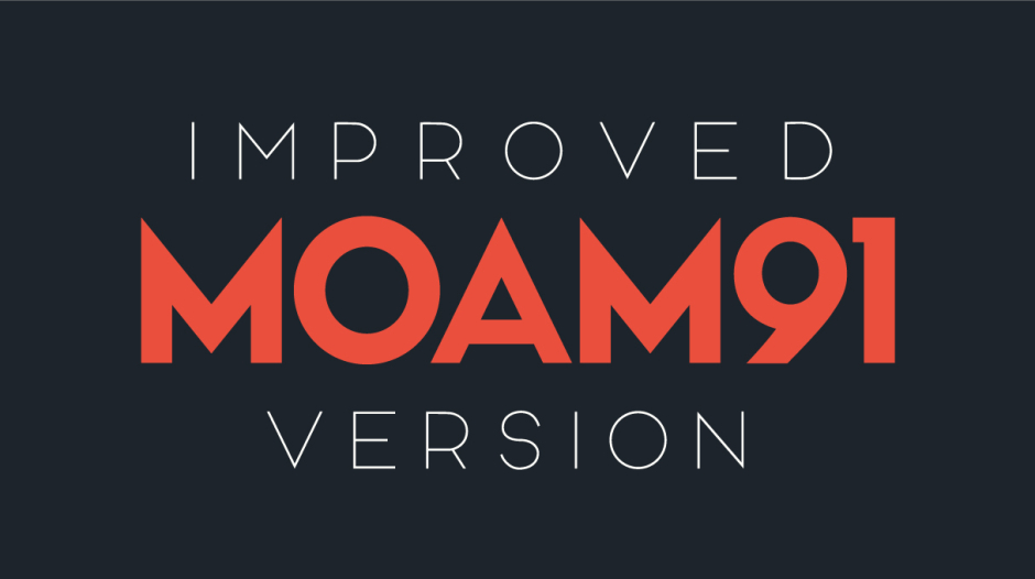 MOAM91 Typeface