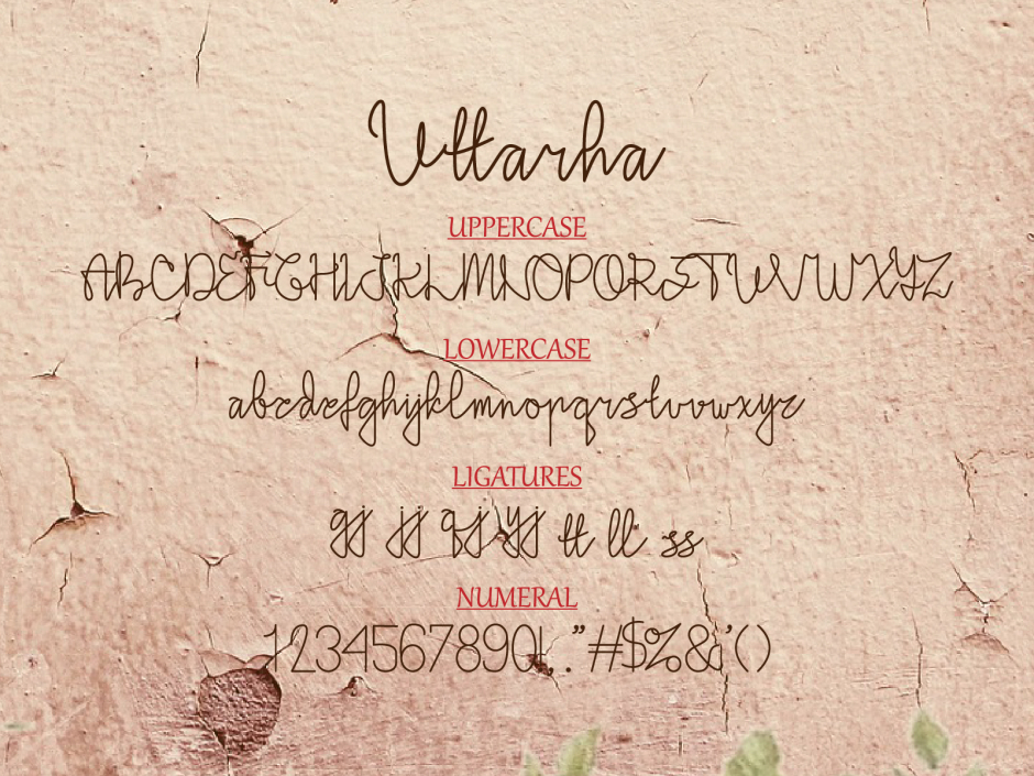 Uttarha Handwriting