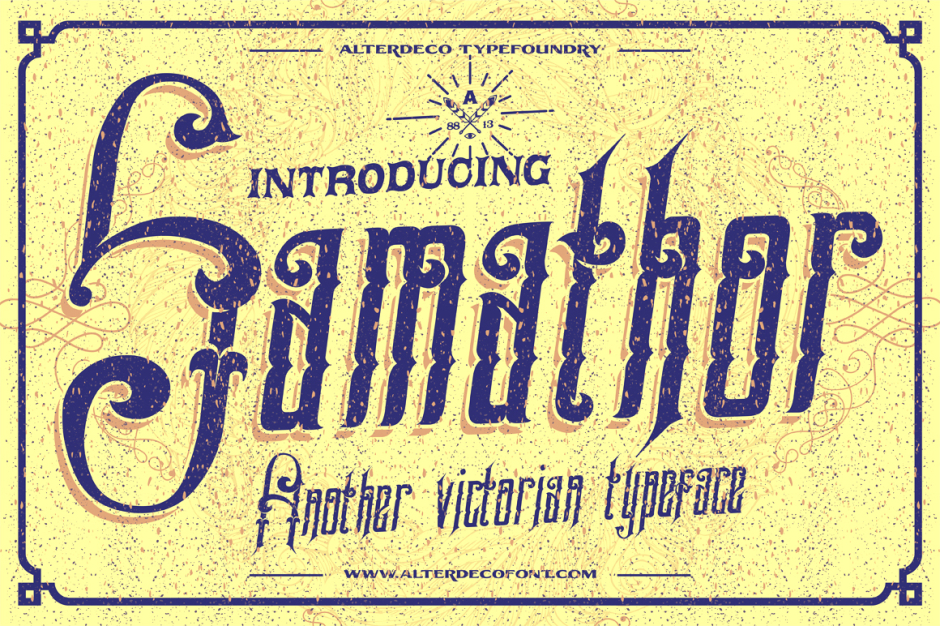 Samathor typeface