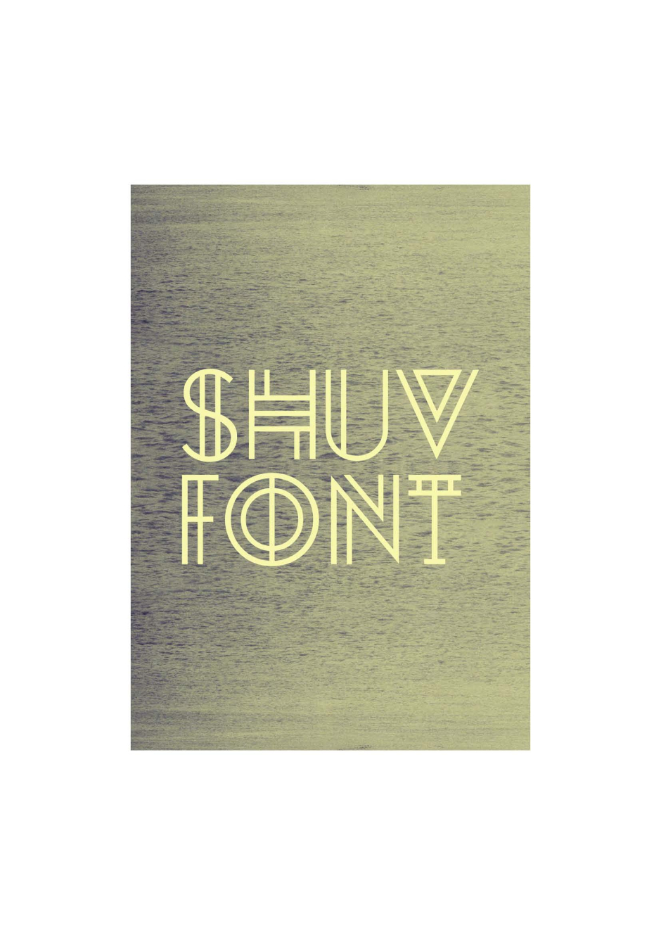 Shuv Font Display