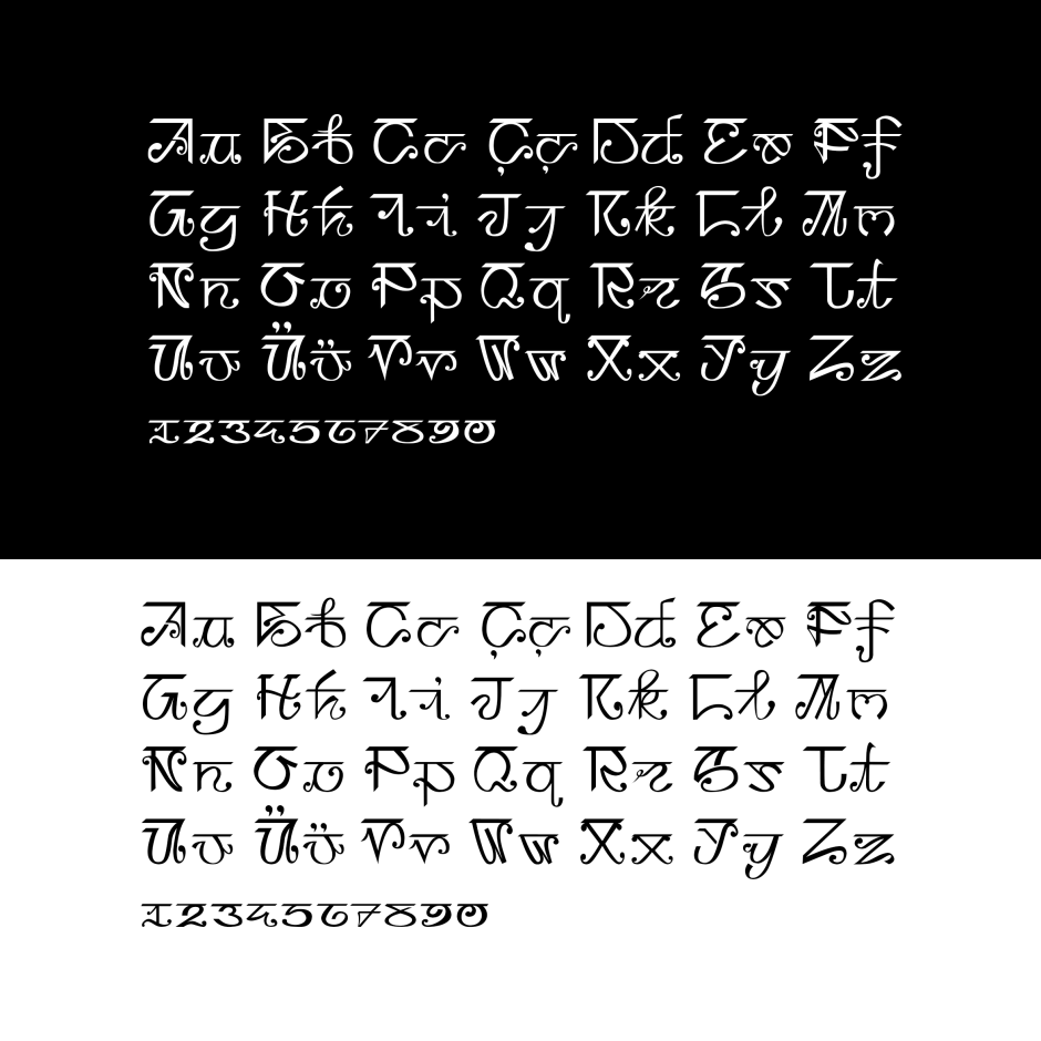 Bengali-Latin alphabet mix