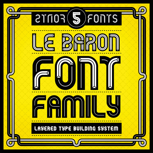 Le Baron Font Family