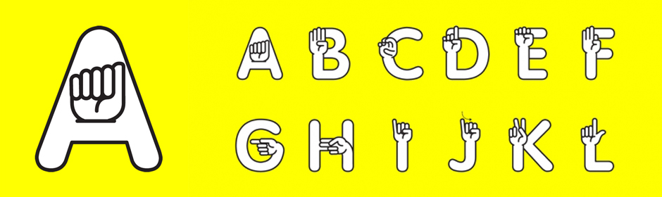 Sign Language Font