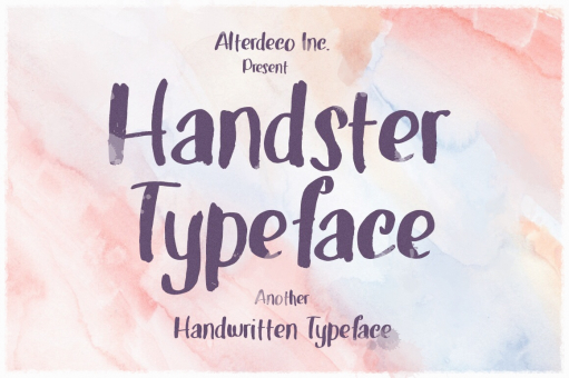 Handster Typeface