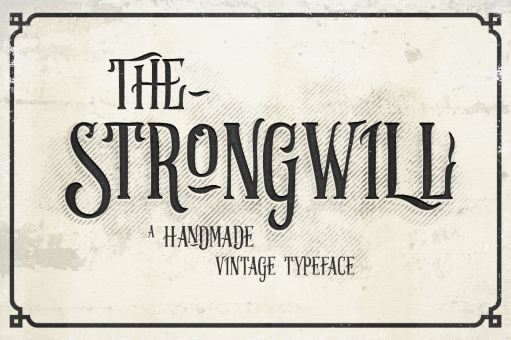 Strongwill Typeface