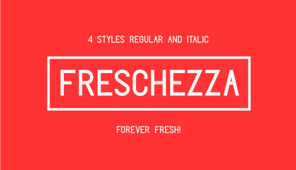 Freschezza Typeface