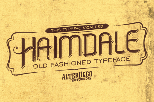 Haimdale typeface