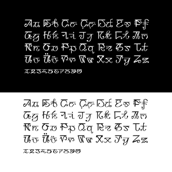 Bengali-Latin alphabet mix