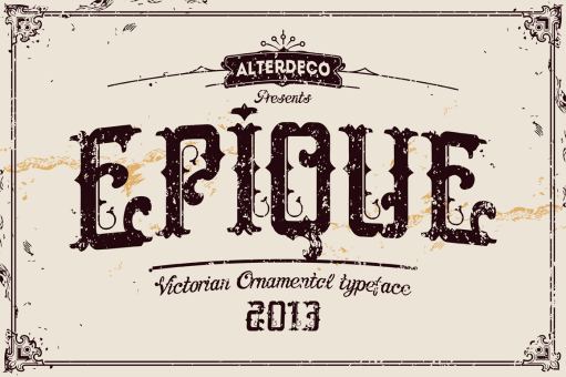 Epique typeface