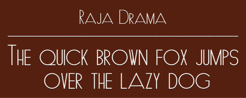 Raja Drama