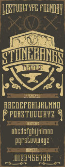 Stonebangs Typeface