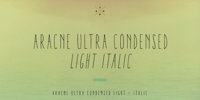 Aracne Ultra Condensed